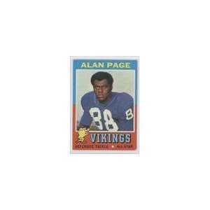  1971 Topps #71   Alan Page Sports Collectibles