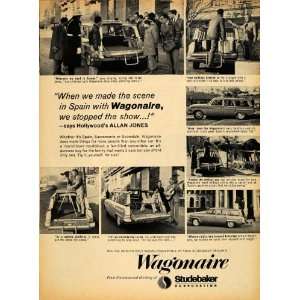   Ad Slide Top Wagonaire Studebaker Allan Jones Star   Original Print Ad