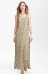 Suzi Chin for Maggy Boutique Sleeveless Crochet Maxi Dress $118.00
