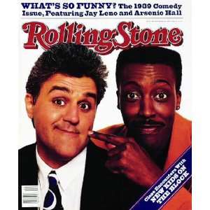  Rolling Stone Cover of Jay Leno & Arsenio Hall by Bonnie 