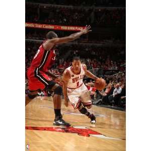   Derrick Rose and Joel Anthony by Nathaniel S. Butler, 48x72 Home