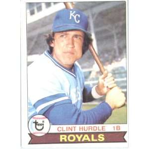  1979 Topps # 547 Clint Hurdle Kansas City Royals Baseball 