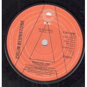   YOU 7 INCH (7 VINYL 45) UK EPIC 1977 COLIN BLUNSTONE Music