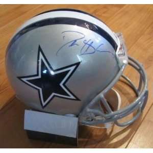 Deion Sanders Autographed Helmet   Authentic   Autographed NFL Helmets