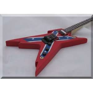  DIMEBAG DARRELL Miniature Mini Guitar Rebel Pantera Dean 