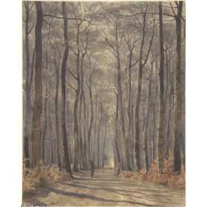   Edward John Poynter   24 x 30 inches   An Allee In The Woods Home