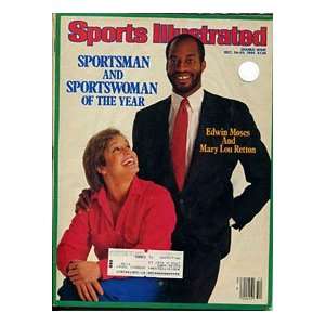  Edwin Moses & Mary Lou Retton Unsigned 1984 Sports 