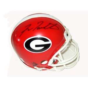 Fran Tarkenton Autographed Mini Helmet   Georgia Bulldogs