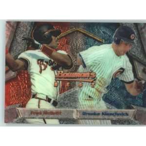 1994 Bowmans Best Mirror Images #X92 Fred McGriff / Brooks Kieschnick 