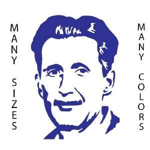  23 High   Blue   George Orwell Self Adhesive Vinyl Decal 