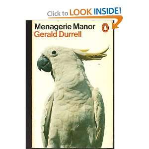  Menagerie Manor Gerald Durrell Books