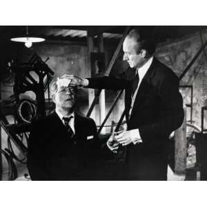 Jean Gabin and Jacques Castelot Victor, 1951 Movie Photographic 