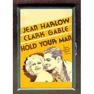 JEAN HARLOW, CLARK GABLE 1933 ID Holder, Cigarette Case or Wallet 