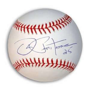  Autographed Joe Pepitone Baseball