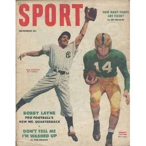  Phil Rizzuto & Johnny Lattner 1953 Sport Magazine 
