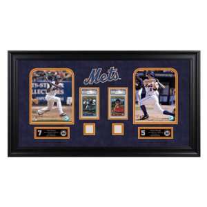 Jose Reyes and David Wright New York Mets Framed Collage with 
