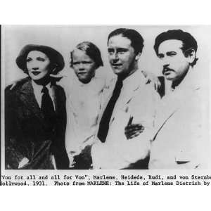   Marlene Dietrich,Heidede,R. Sieber,Josef von Sternberg