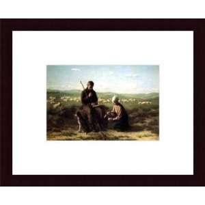   Print   Shepherds Prayer   Artist Jozef Israels  Poster Size 6 X 10