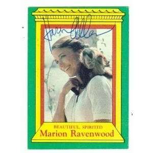 Karen Allen Autographed/Hand Signed trading card Indiana Jones #3 