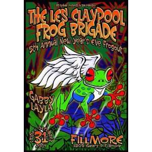  Les Claypool Fillmore NYE 2004 F676 Concert Poster