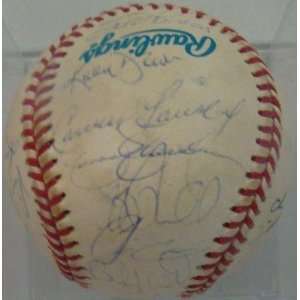 Mark McGwire Signed Ball   1992 AS Team 26   Autographed Baseballs