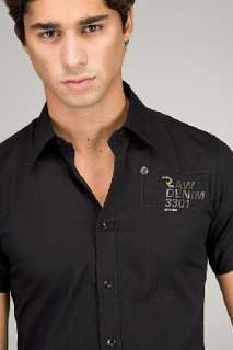 star New Luxor Rd Black Short Sleeve Shirt for men  