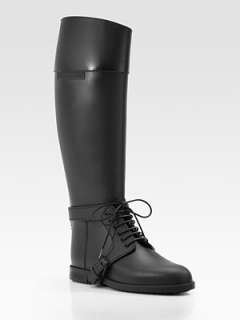 Givenchy   Lace Up Rain Boots    