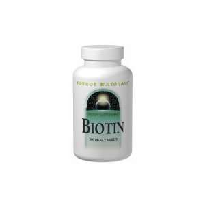  Biotin 600 mcg 200 Tablets by Source Naturals Health 