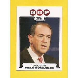 2008 Topps Campaign 2008 #MH Mike Huckabee   GOP 