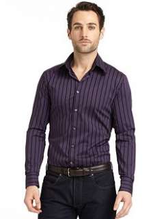 Versace Collection   Striped Sportshirt