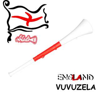 ENGLAND VUVUZELA Horn for Soccer World Cup  