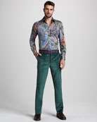 zoom etro corduroy trousers nms12 n1ntl online only lacoste cap