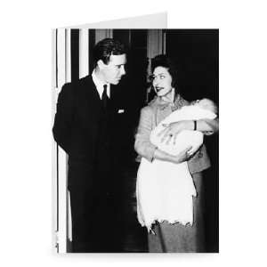 Princess Margaret with Lord Snowdon   Greeting Card (Pack of 2)   7x5 