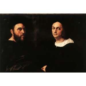  Acrylic Keyring Raphael Double Portrait