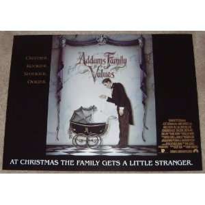  Addams Family Values   Raul Julia   Original Movie Poster 