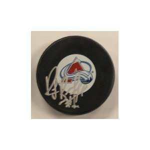 Ray Bourque Autographed Puck   Autographed NHL Pucks