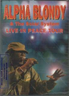   BLONDY & THE SOLAR SYSTEM, LIVE IN PEACE TOUR. FACTORY SEALED DVD