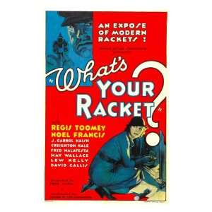  Whats Your Racket?, Regis Toomey, 1934 Photographic 