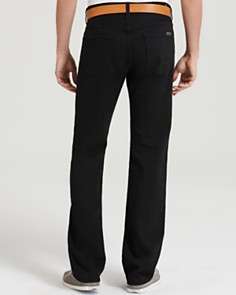 For All Mankind Standard Straight Jeans in Blackout Wash