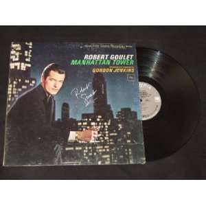 Robert Goulet Manhattan Tower Hand Signed Autographed Record Album 