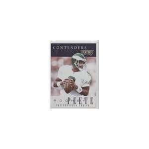    1995 Playoff Contenders #9   Rodney Peete Sports Collectibles