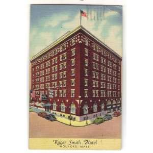  Vintage Postcard Roger Smith Hotel Holyoke Mass. 1947 