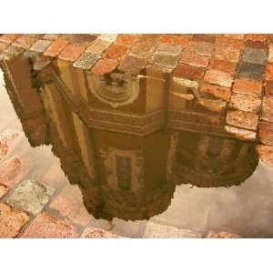  Reflection of Alexander Nevsky Cathedral in Puddle of 