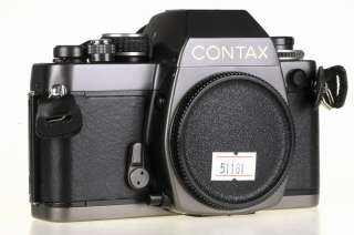 Contax S2B Film SLR Camera in Titanium Black, S2 *EX*  