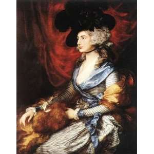   24x36 Inch, painting name Mrs Sarah Siddons, By Gainsborough Thomas