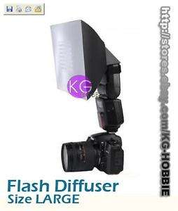 New Flash Diffuser Softbox Large for Nikon SB800 SB600  