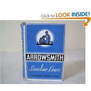  Arrowsmith Sinclair Lewis Books