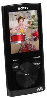 SONY NWZ E354 8GB FLASH /MP4/ FM PLAYER 2” LCD BLACK 27242806504 