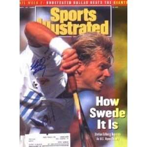  Stefan Edberg (Tennis) Autographed Sports Illustrated 