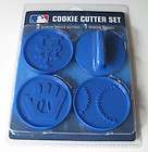 new york mets logo baseball glove cookie cutter set expedited